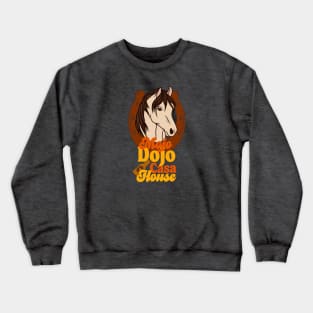 Ken’s Mojo Dojo Casa House with horse. Crewneck Sweatshirt